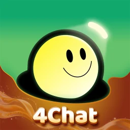 Ikon 4Chat – Obrolan Suara & Pesta